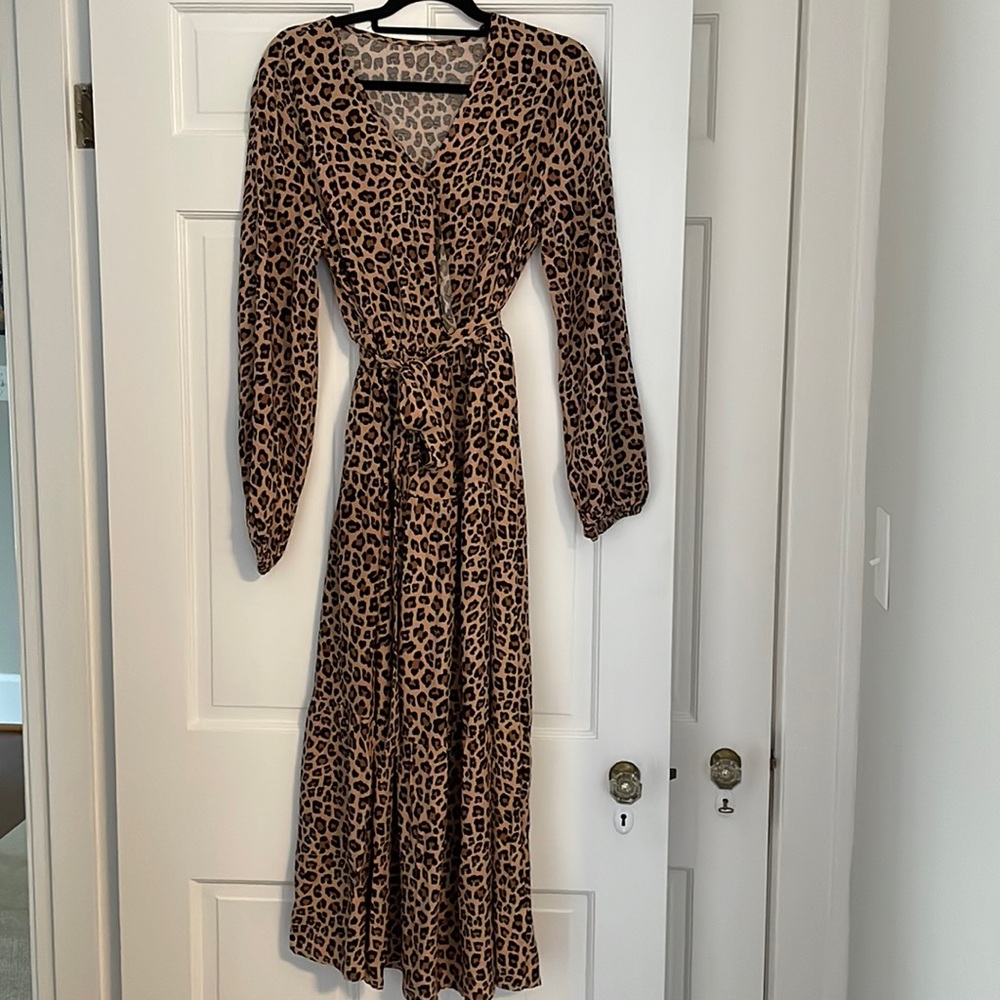 Animal Print Dress